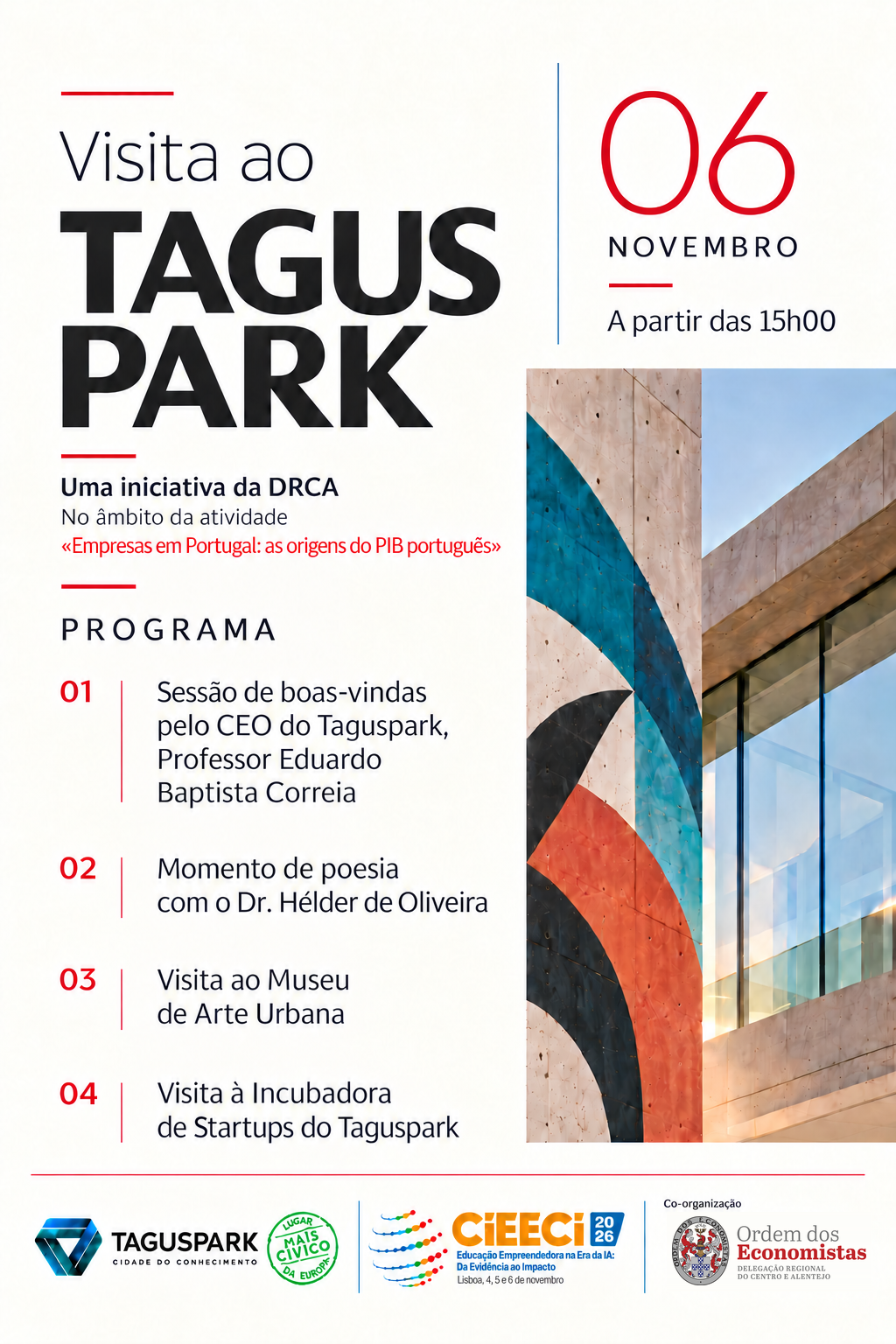 DRCA-Visita Tagus Park 06-11-2026